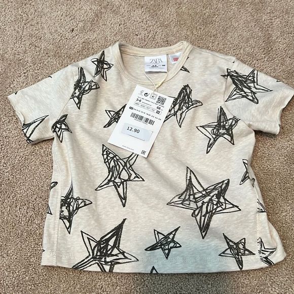 Zara Baby 3-6M Tee - Picture 1 of 2